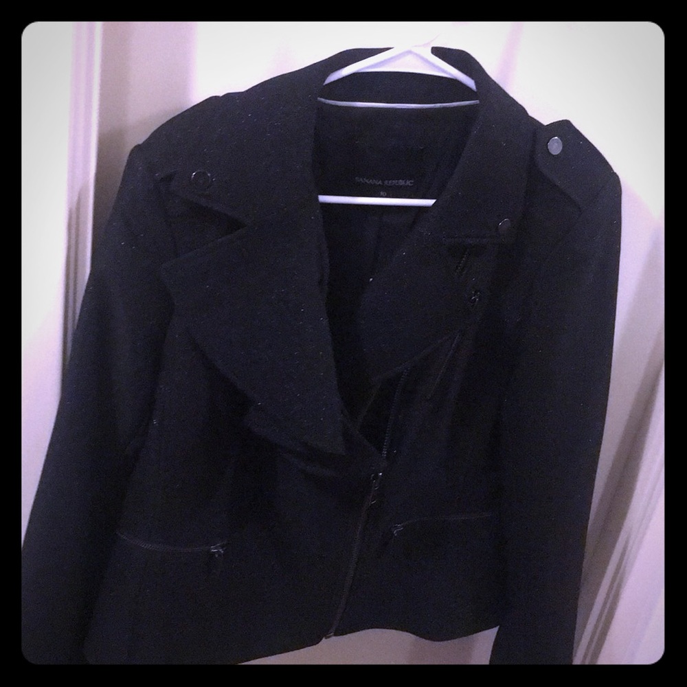 New w tags - Banana republic cropped Moto jacket